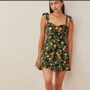 Reformation Christine Dress in Clementine